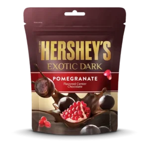 Hershey's Exotic Dark Pomegranate Chocolate Share Bag
